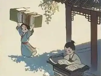 晒书